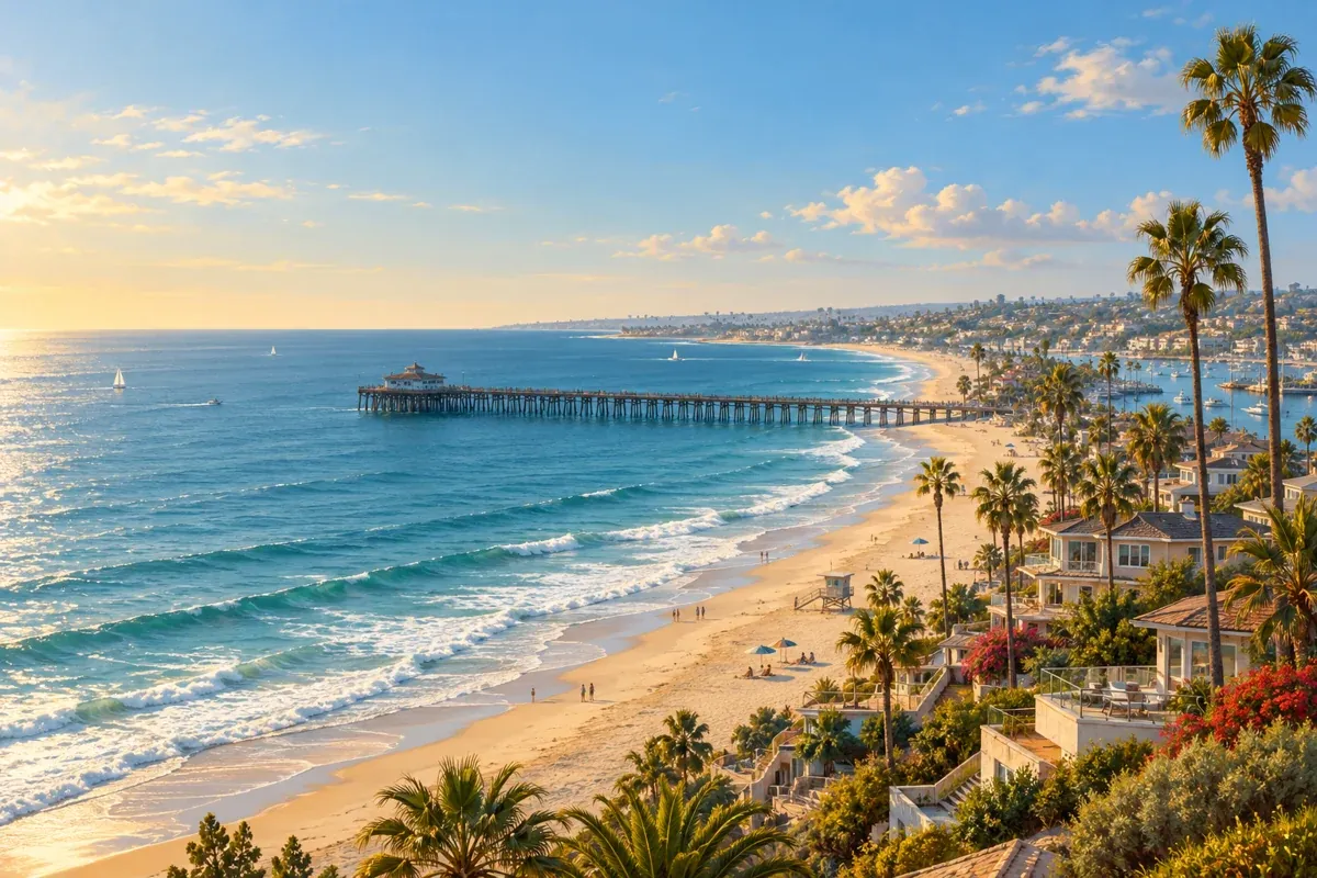 Illustration of Newport Beach