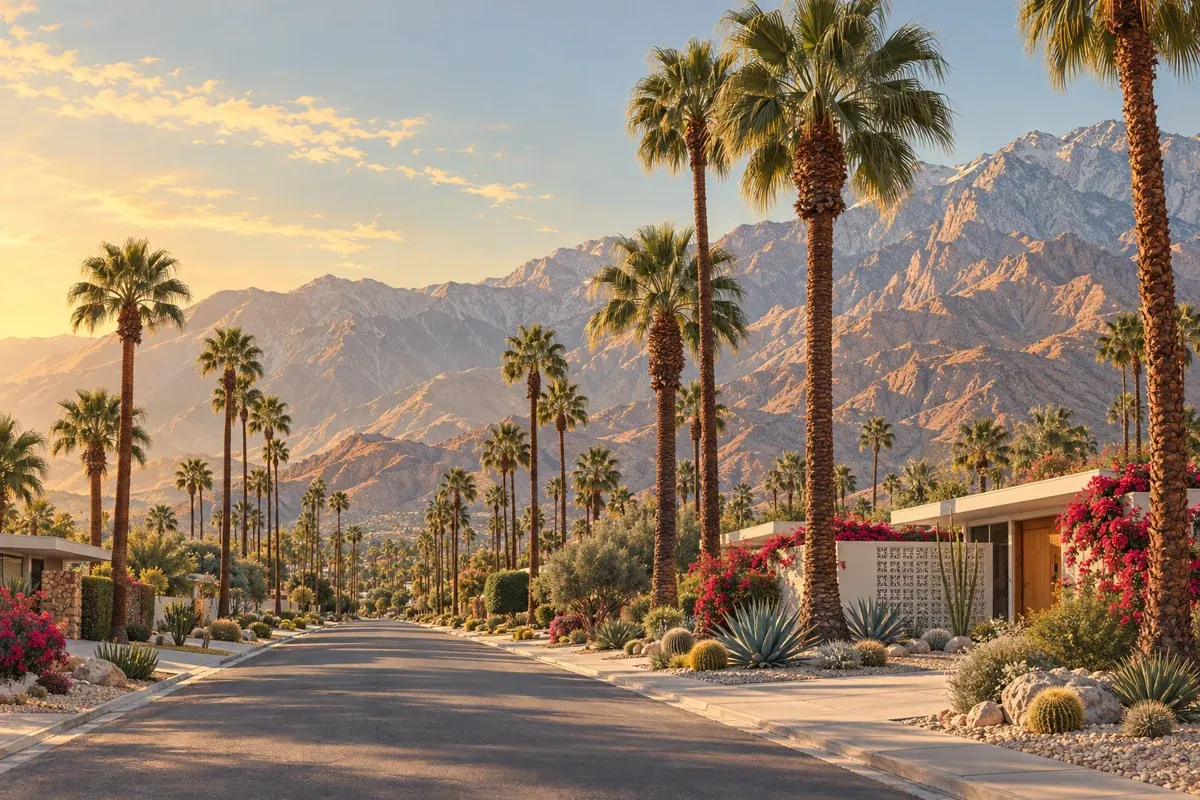 Illustration of Palm Springs