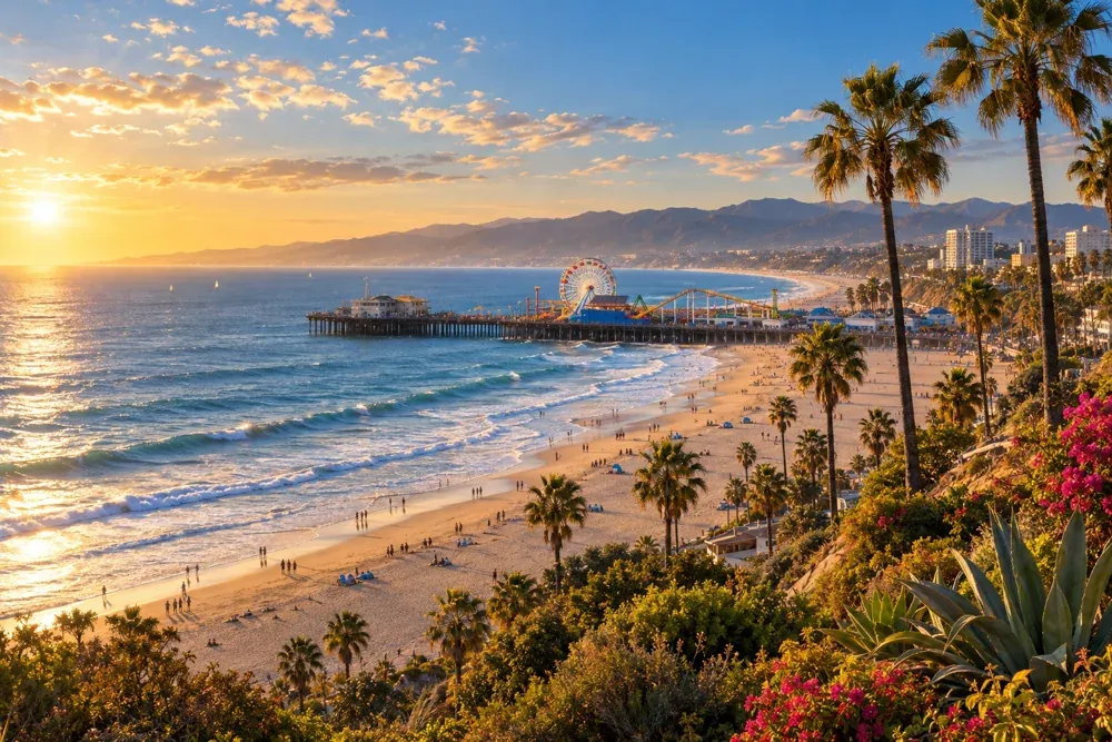 Illustration of Santa Monica