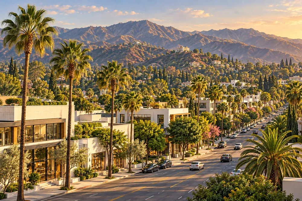 Illustration of Sherman Oaks